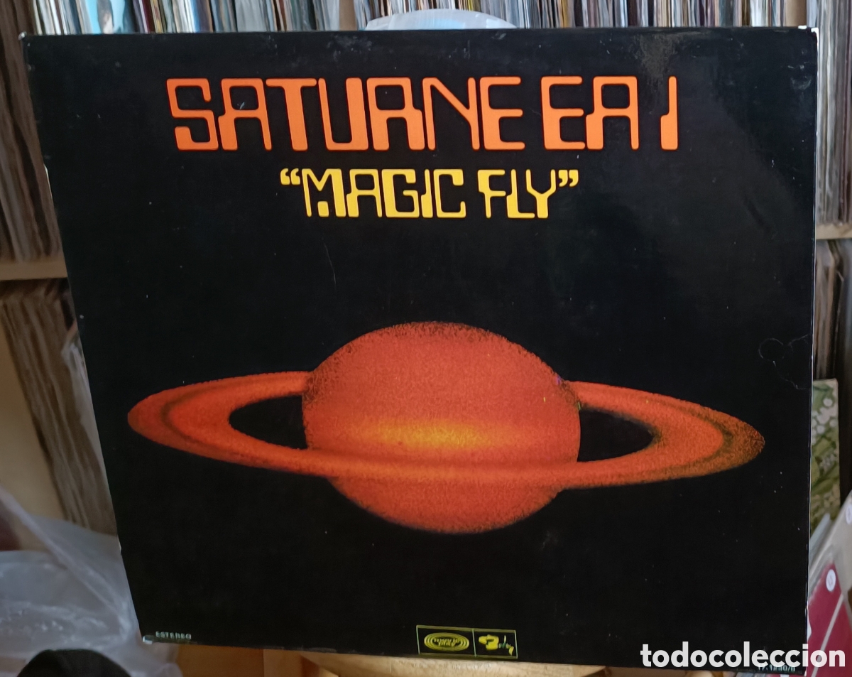 Discos de vinilo: SATURNE EA 1 &ndash; MAGIC FLY LP 1977 ED ESPA&Ntilde;OLA - DISCO ELECTRONIC - Foto 1