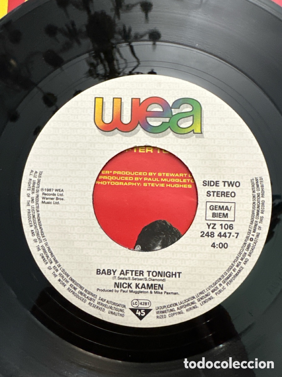 Discos de vinilo: NICK KAMEN - LOVING YOU SWEETER THAN EVER - Foto 5