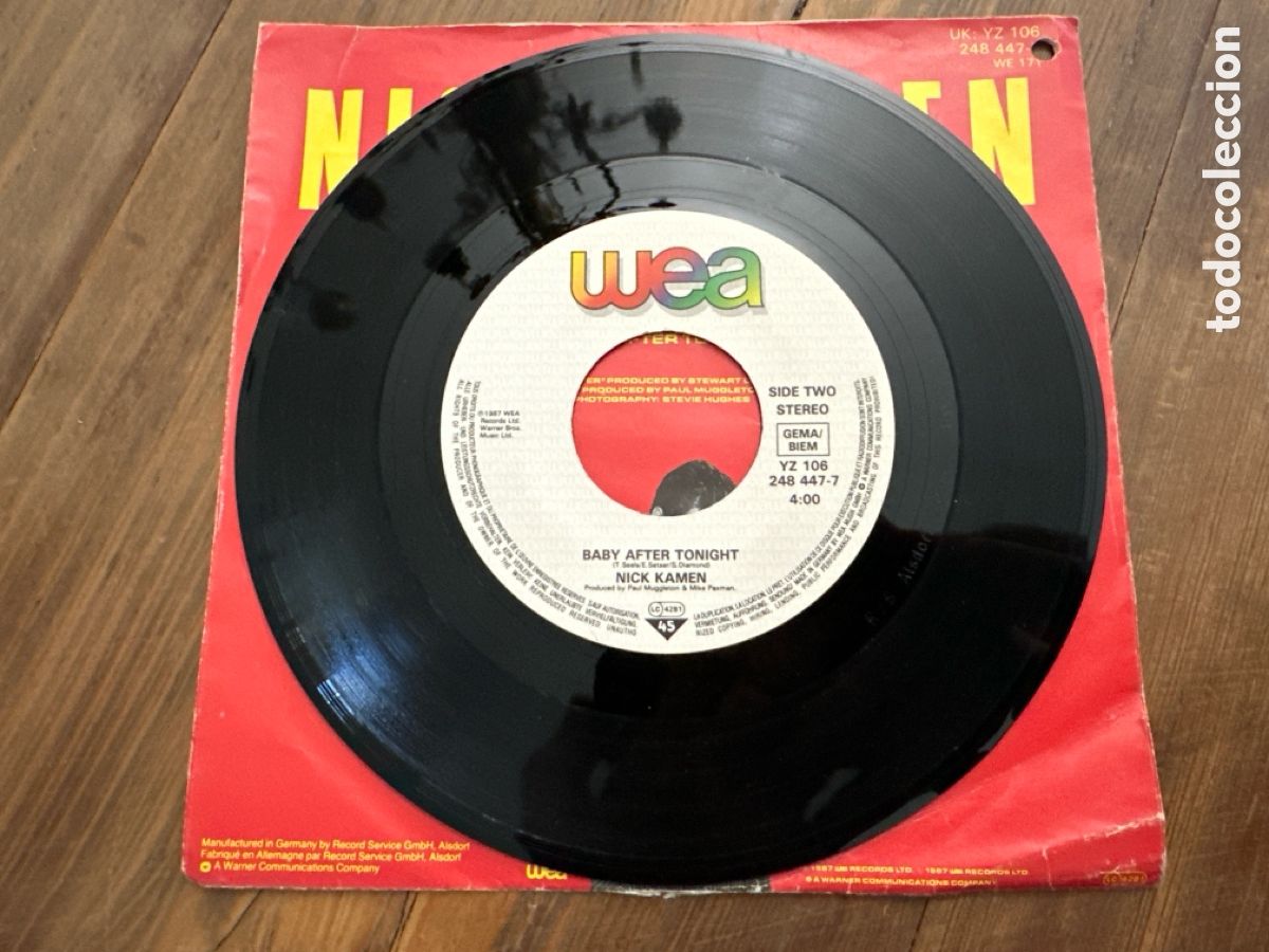 Discos de vinilo: NICK KAMEN - LOVING YOU SWEETER THAN EVER - Foto 6