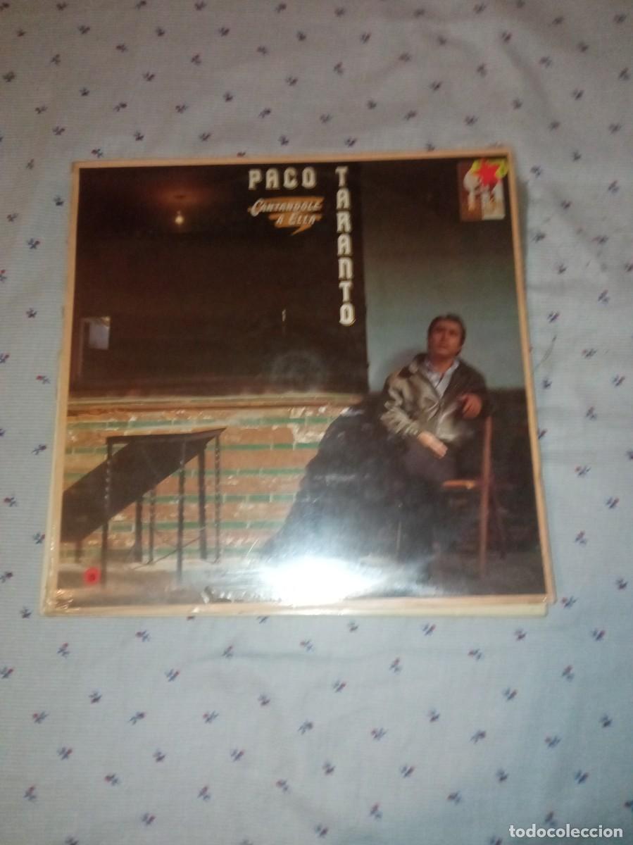Discos de vinilo: Paco Taranto cant&aacute;ndole a ella. Precintado - Foto 1