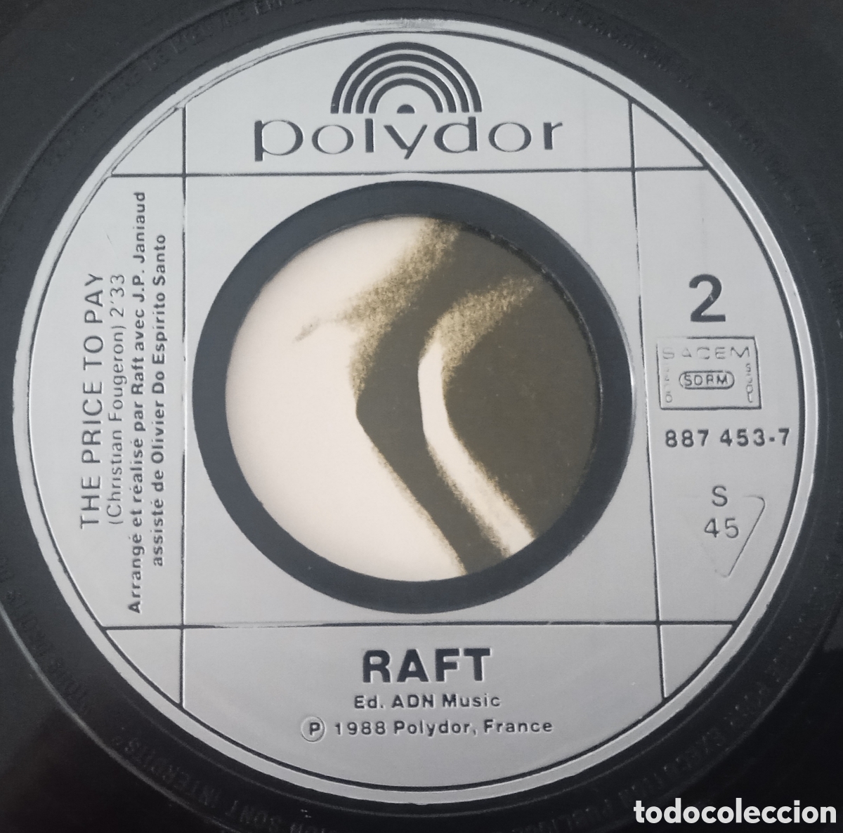 Discos de vinilo: RAFT - Femmes du Congo (1988) single - Foto 4