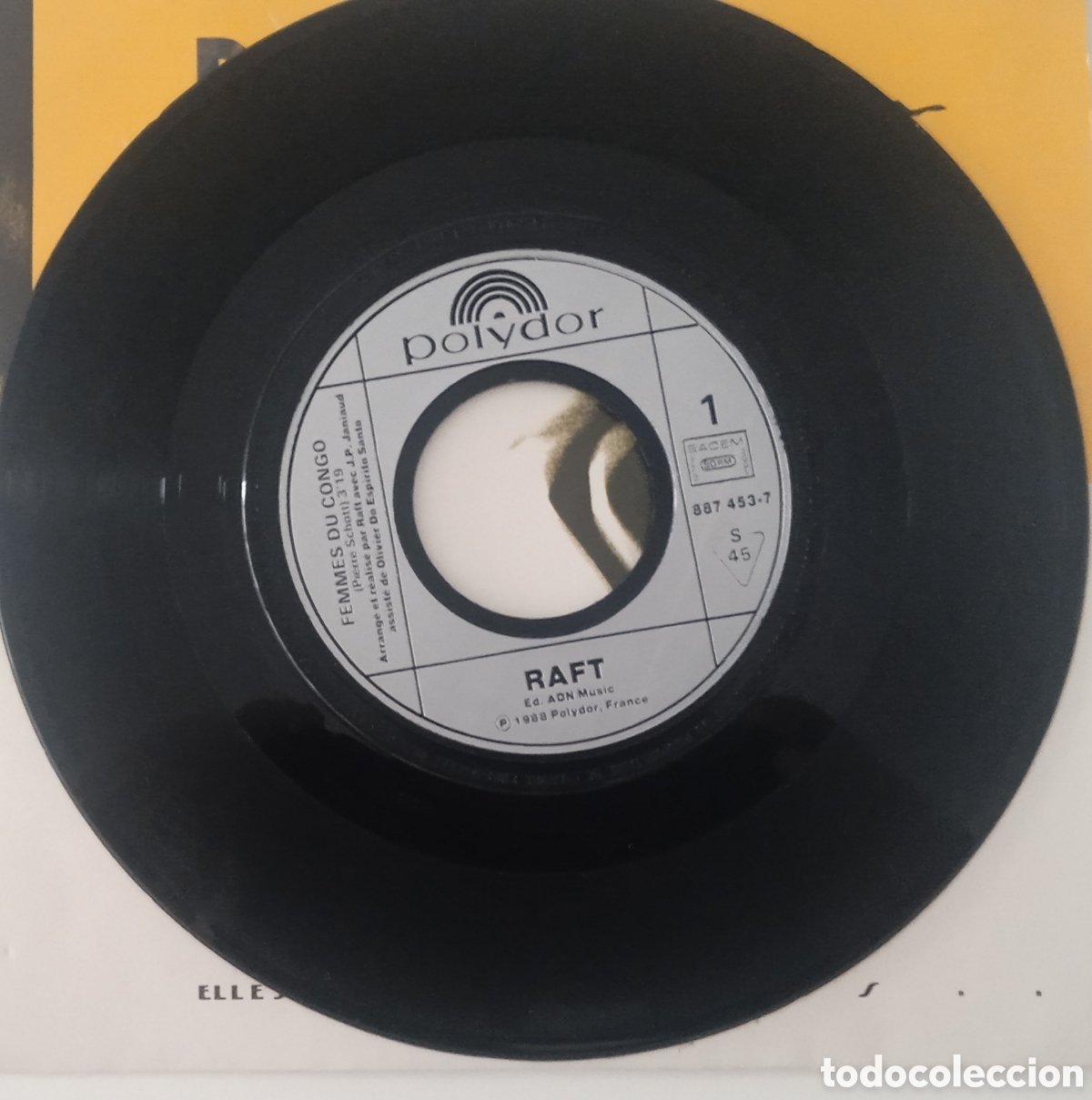 Discos de vinilo: RAFT - Femmes du Congo (1988) single - Foto 6