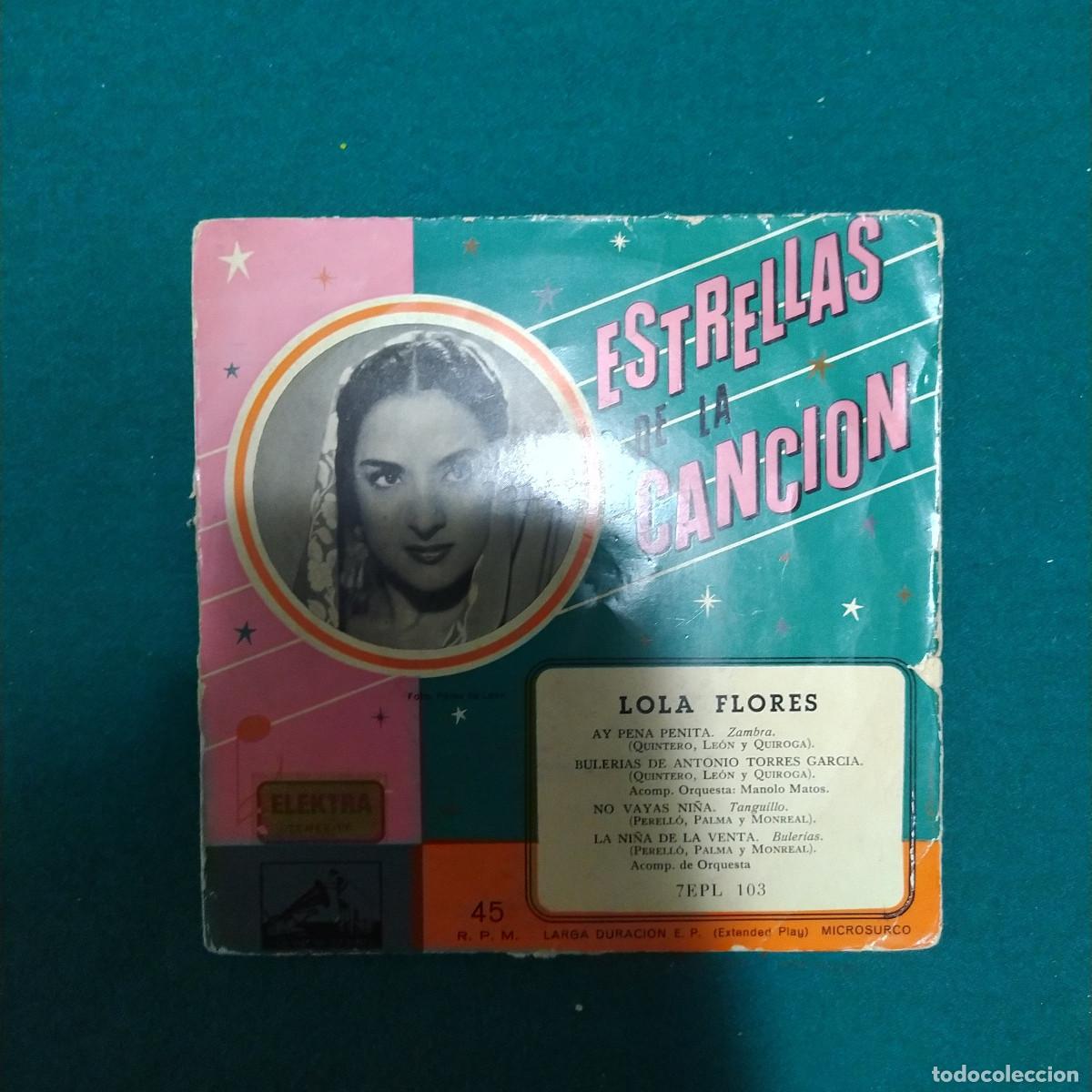 Discos de vinilo: Lola Flores &ndash; Estrellas De La Cancion - Foto 1