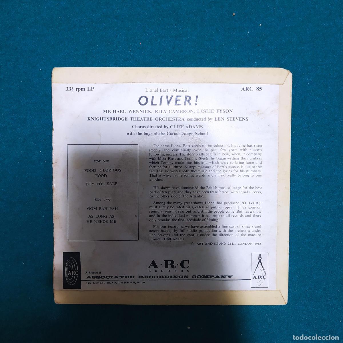Discos de vinilo: OLIVER ! OLIVER ! ..... - Foto 2