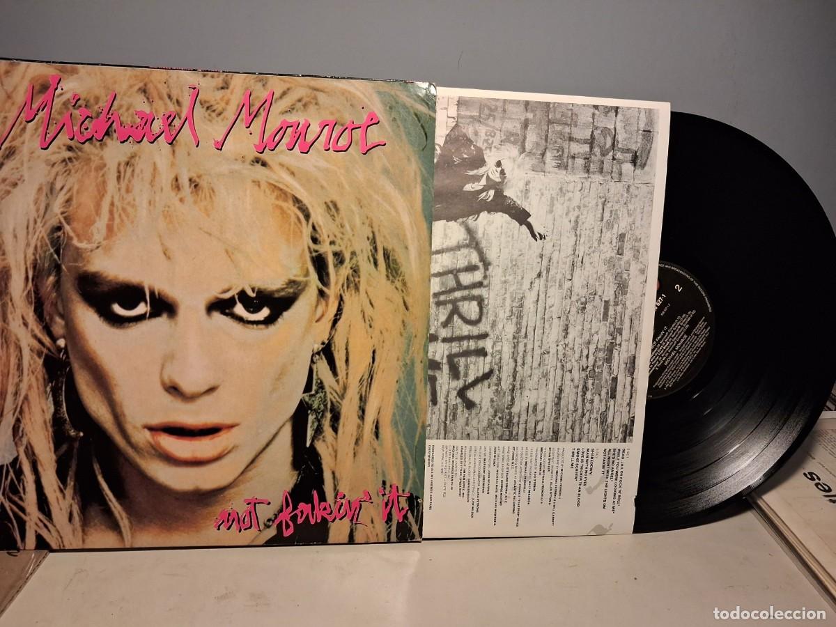 Discos de vinilo: LP MICHAEL MONROE : NOT FAKIN&acute;IT - Foto 1
