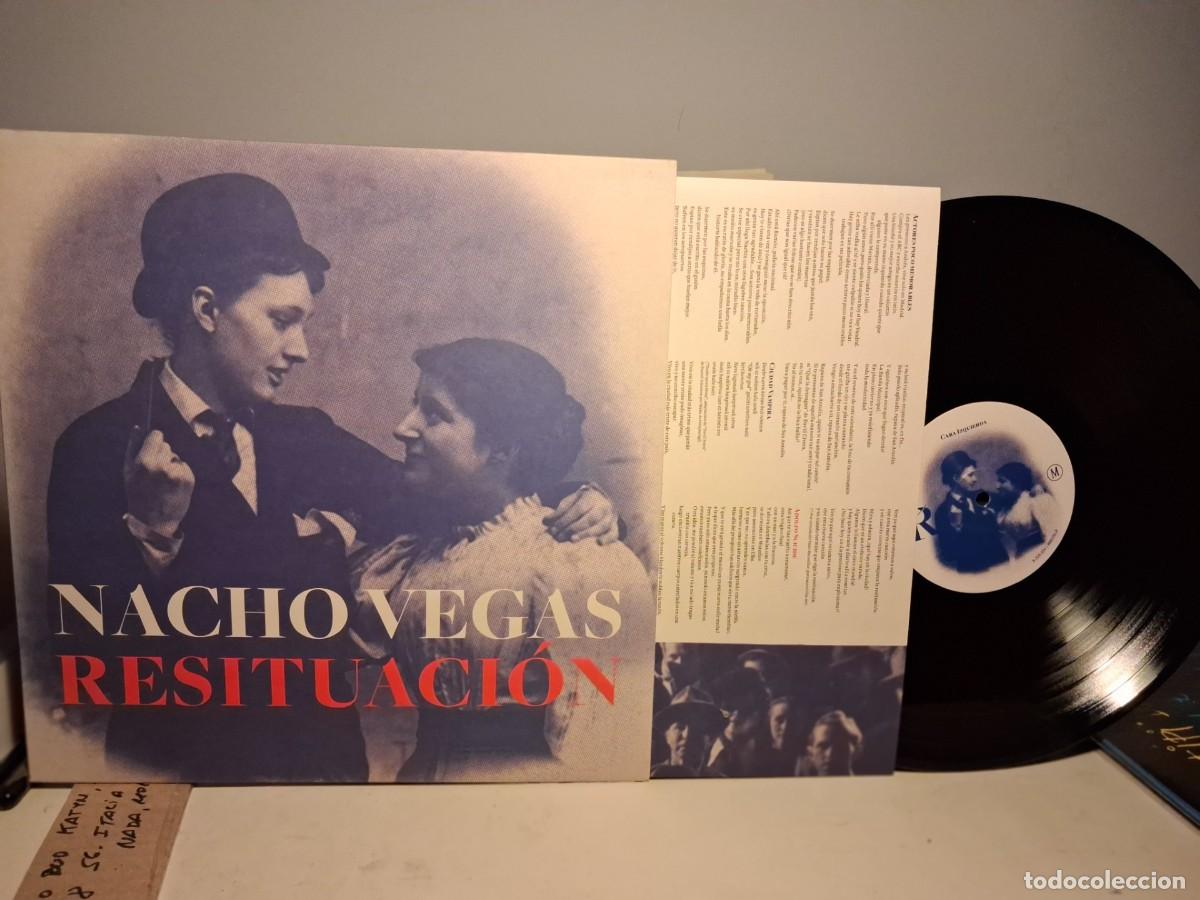 Discos de vinilo: LP NACH0 VEGAS : RESTITUCION - Foto 1
