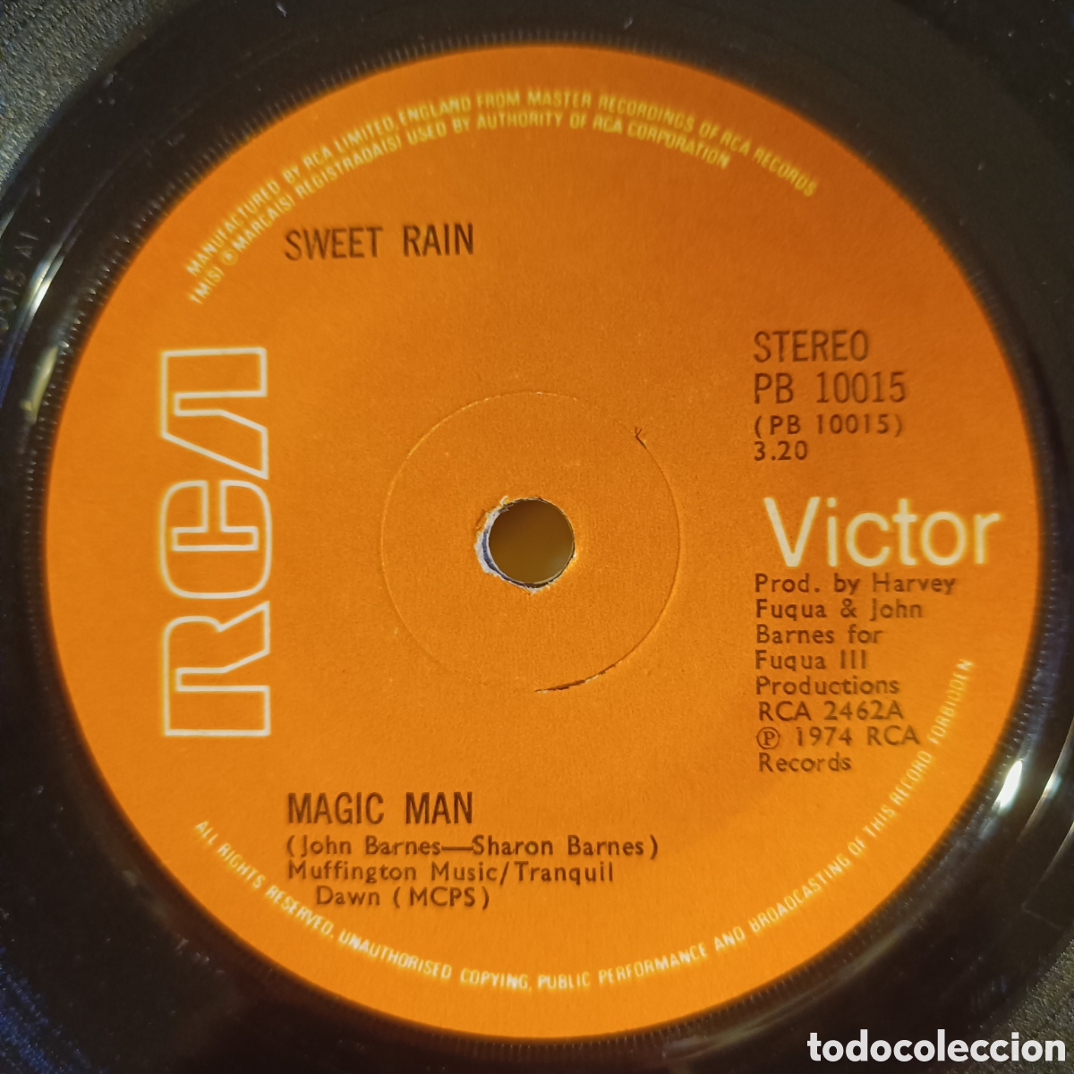 Discos de vinilo: Sweet Rain &ndash; Magic Man (7&rdquo;, Funk) - Foto 1