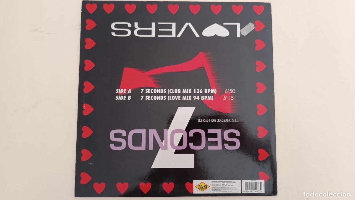 Discos de vinilo: Lovers &ndash; 7 Seconds......... - Foto 2
