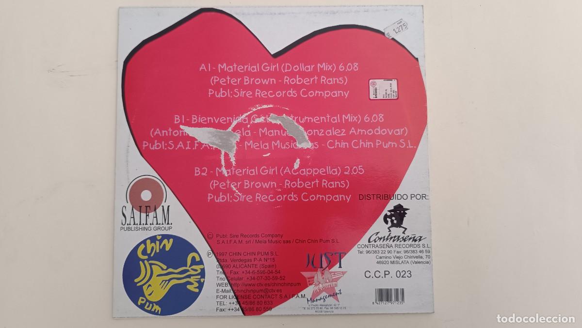 Discos de vinilo: Moons Girl &lrm;&ndash; Material Girl - Foto 2