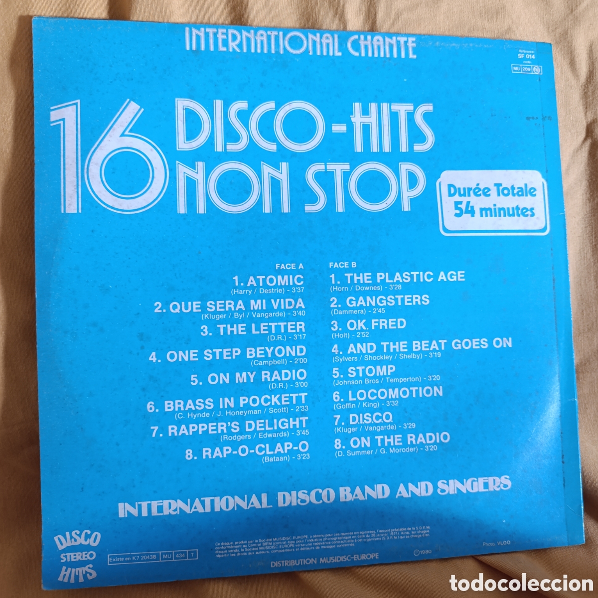 Discos de vinilo: Disco - Hits, Non - Stop,disco vinilo,a&ntilde;o 1980 - Foto 2