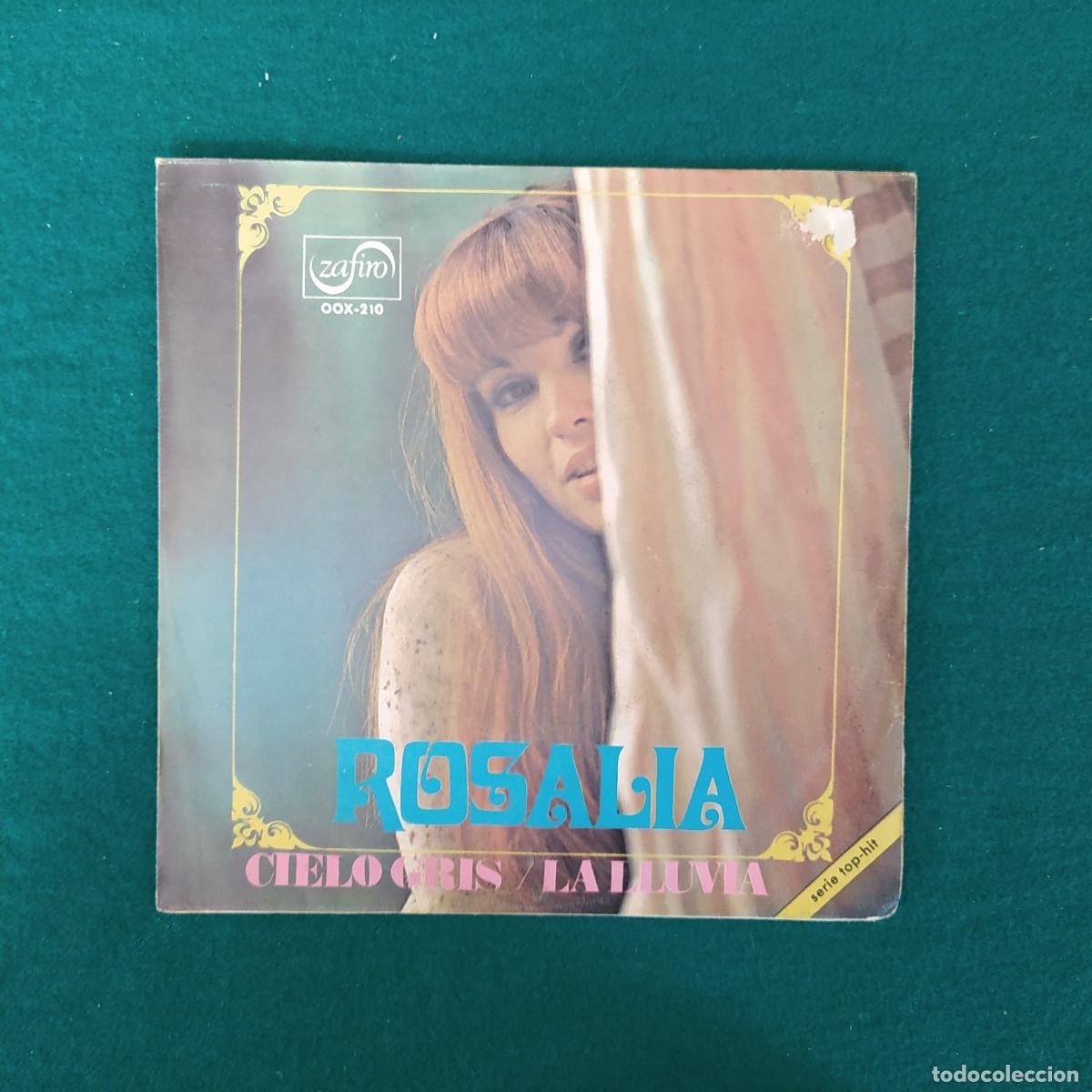 Discos de vinilo: Rosal&iacute;a &ndash; Cielo Gris / La Lluvia - Foto 1