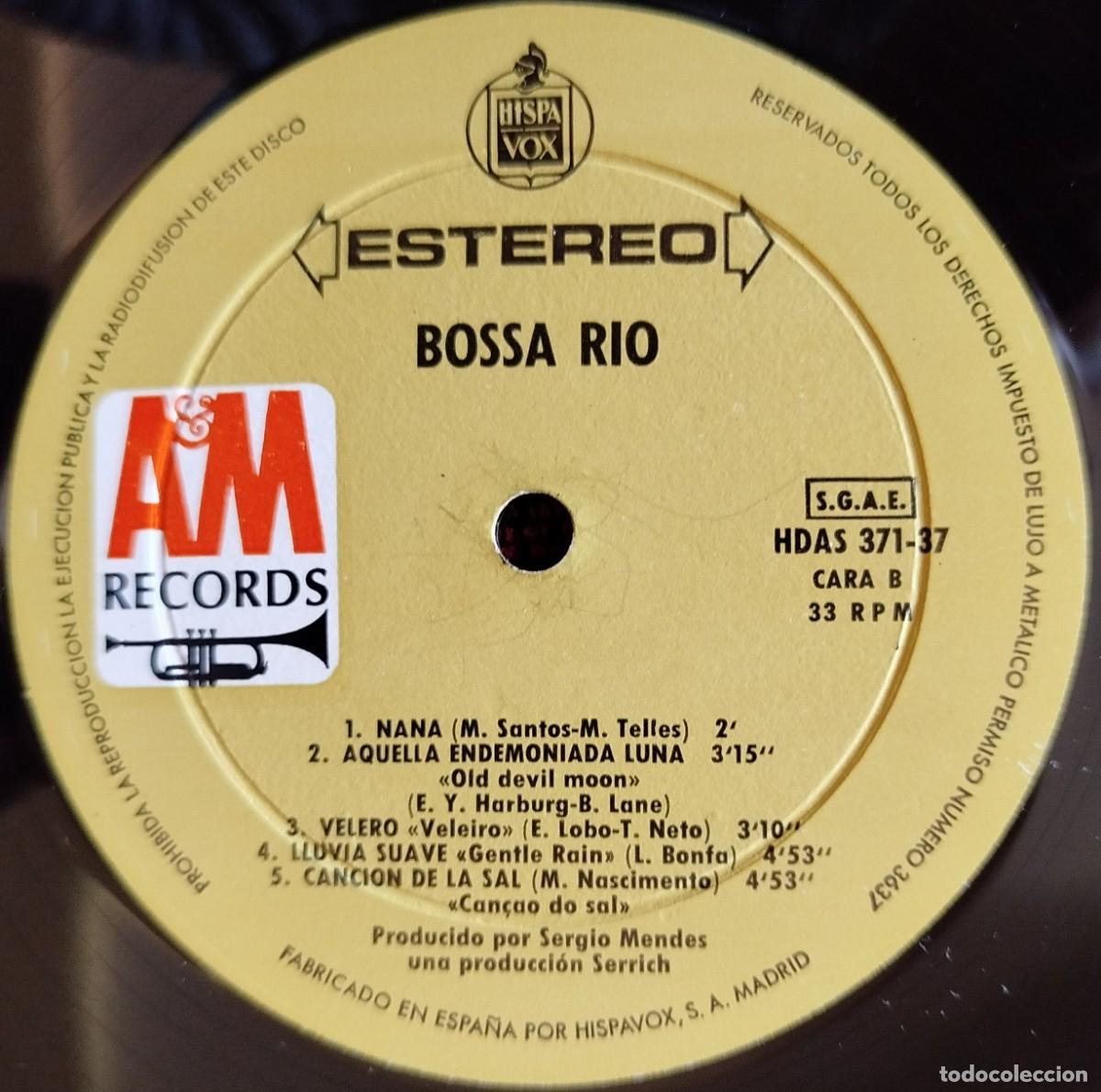Discos de vinilo: BOSSA RIO ** Bossa Rio ** VINILO LP 1969 - Foto 4