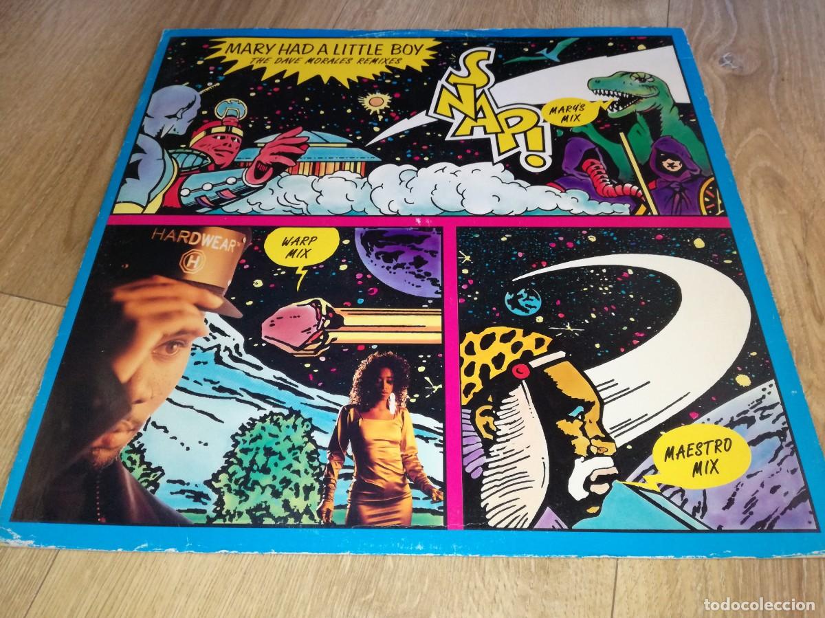 Discos de vinilo: SNAP!-MARY HAD A LITTLE BOY-ORIGINAL 1990 - Foto 1