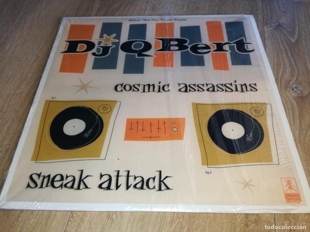Discos de vinilo: DJ Q-BERT-COSMIC ASSASSINS-ORIGINAL 1998 - Foto 1