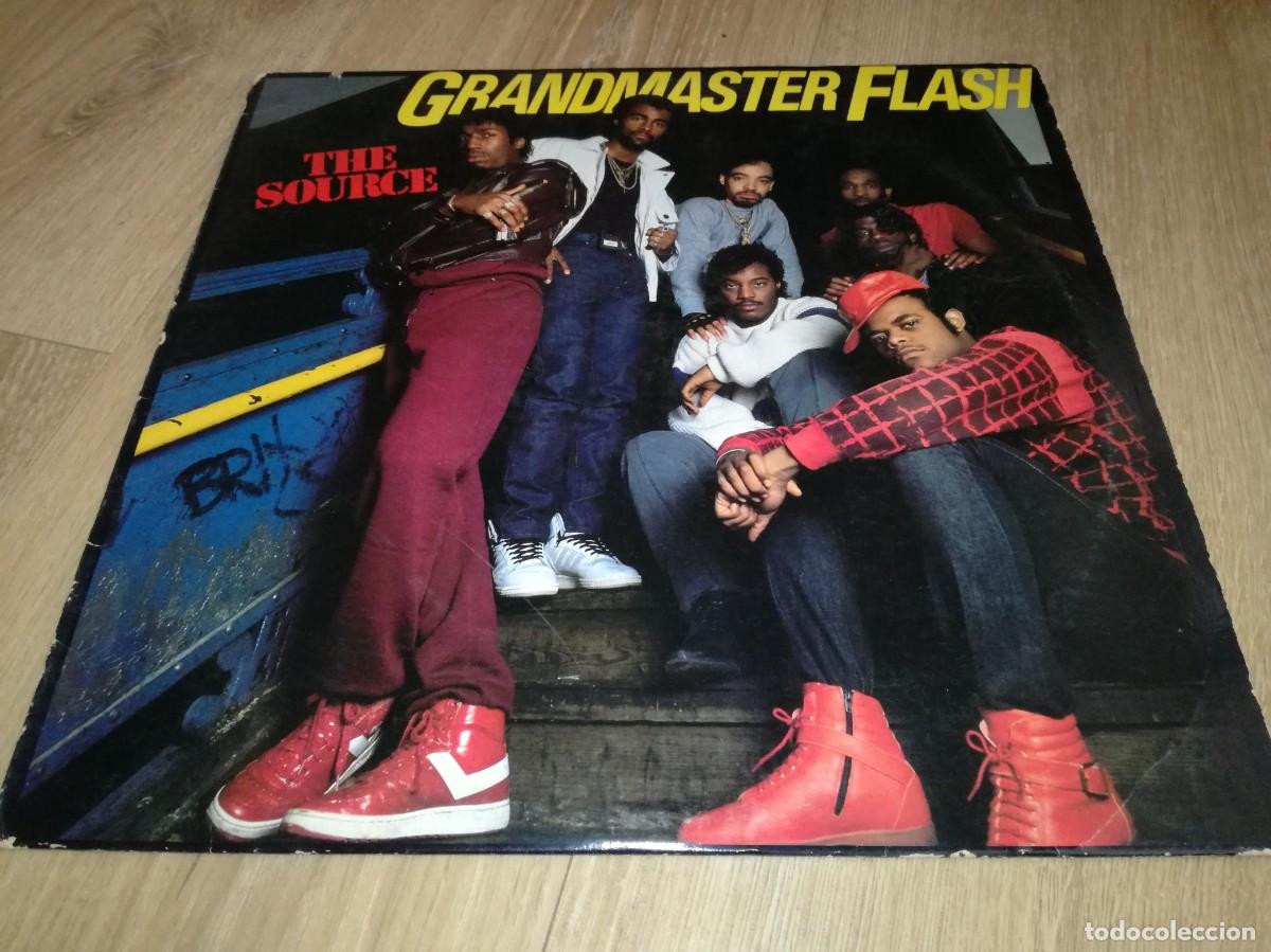 Discos de vinilo: GRAND M&Aacute;STER FLASH-THE SOURCE-ORIGINAL 1986 - Foto 1