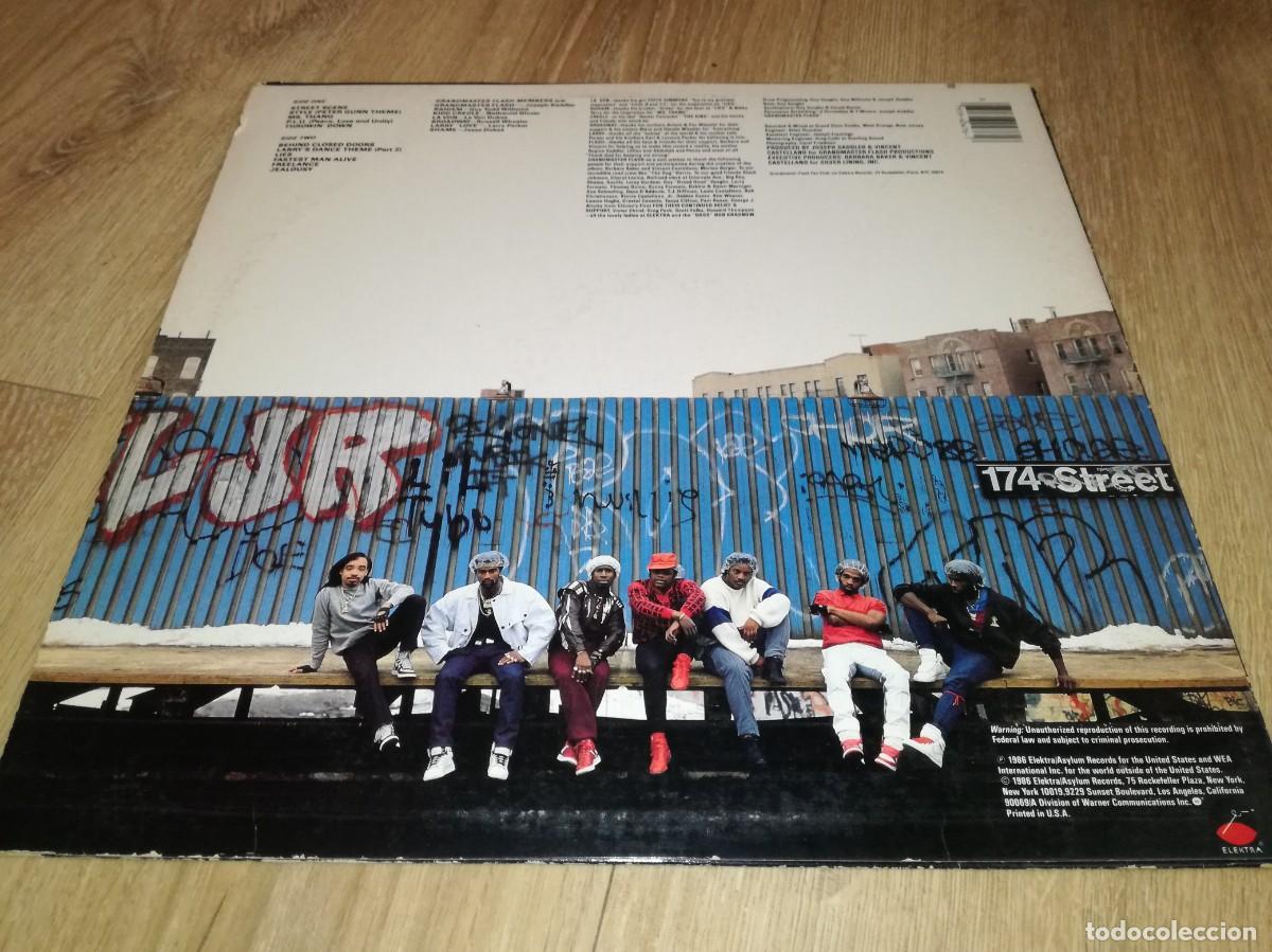 Discos de vinilo: GRAND M&Aacute;STER FLASH-THE SOURCE-ORIGINAL 1986 - Foto 2