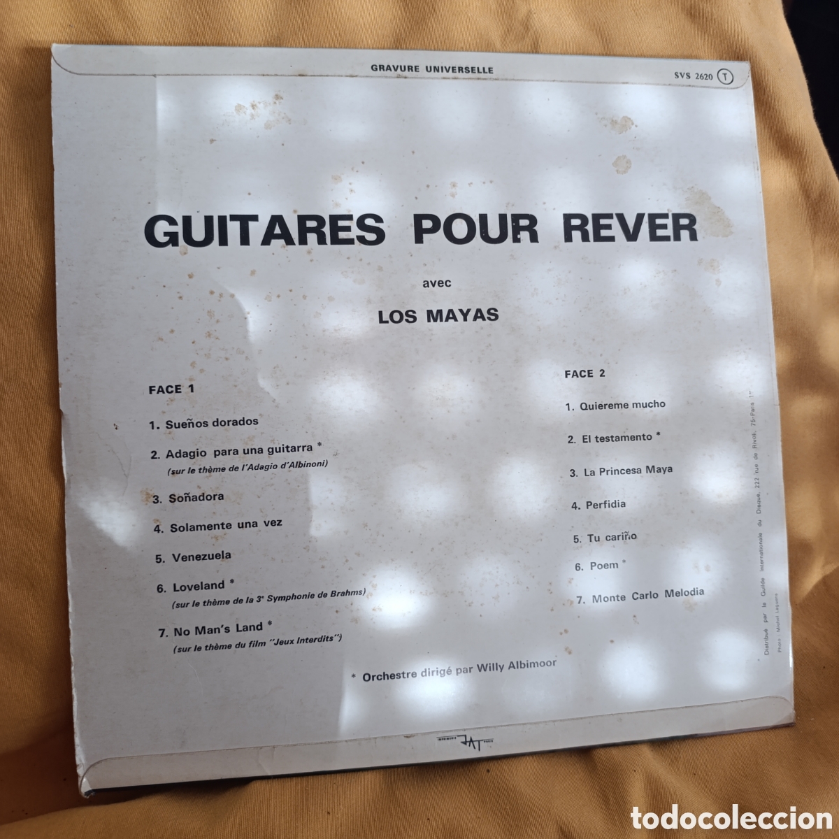 Discos de vinilo: Los Mayas,Guitars for dreaming,disco vinilo. - Foto 2
