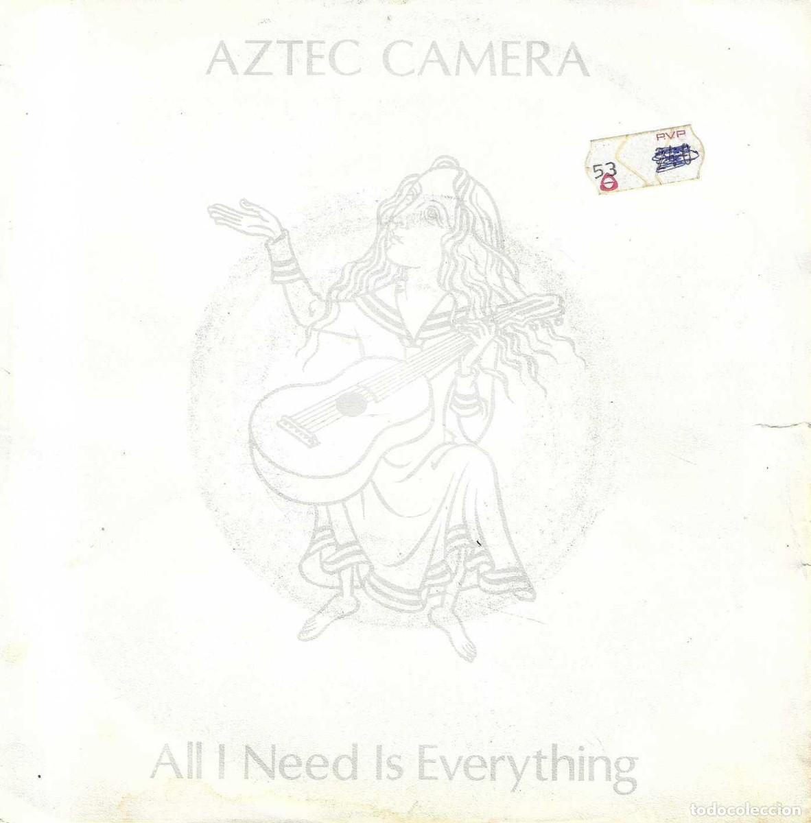 Discos de vinilo: AZTEC CAMERA - ALL I NEED IS EVERYTHING / JUMP - WEA RECORDS - 1984 - Foto 1