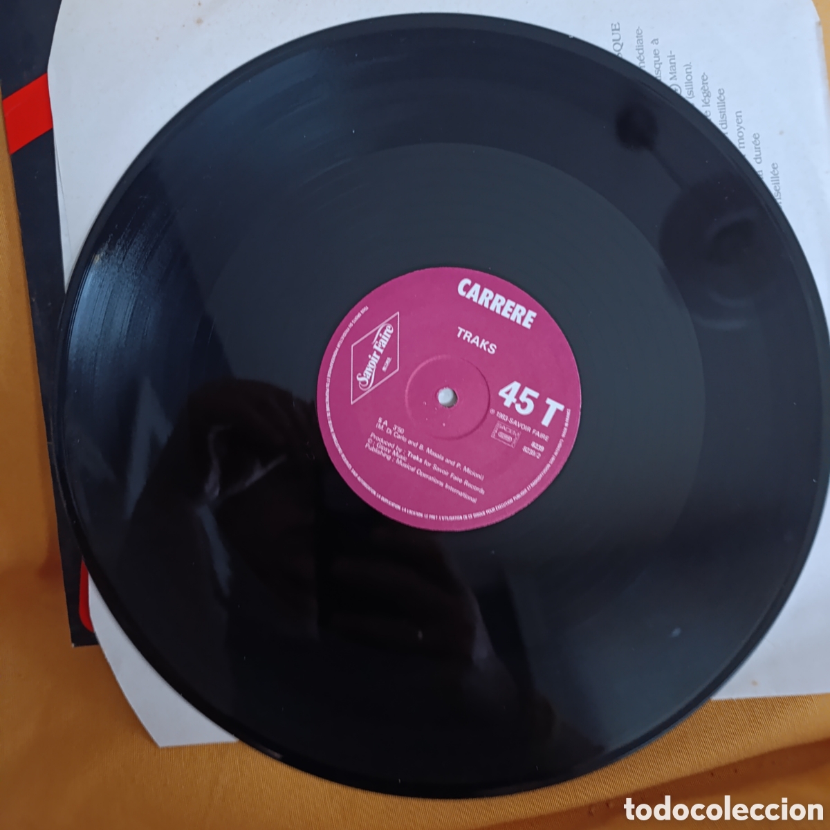 Discos de vinilo: Traks,Get Ready, versi&oacute;n larga especial para D.JS solamente,a&ntilde;o 1983 - Foto 3