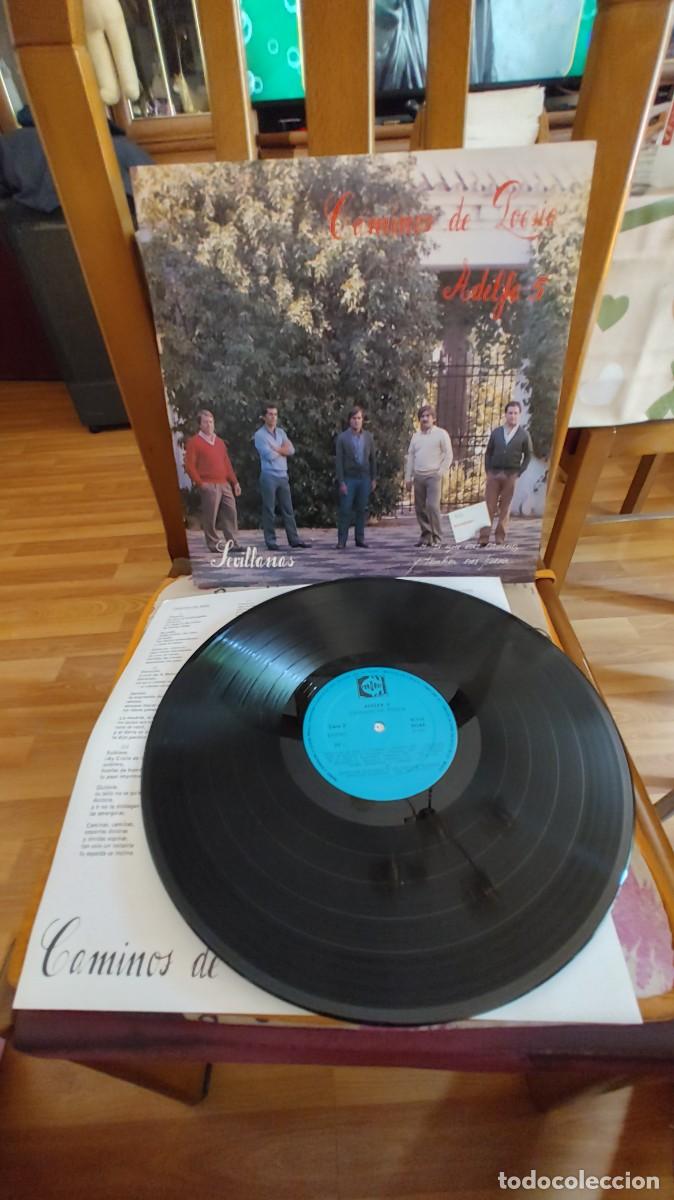 Discos de vinilo: ADELFA 5-LP CAMINOS DE POESIA - Foto 1
