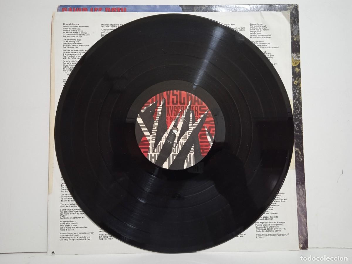 Discos de vinilo: David Lee Roth - Skyscraper - LP - 1988 - USA - Foto 7