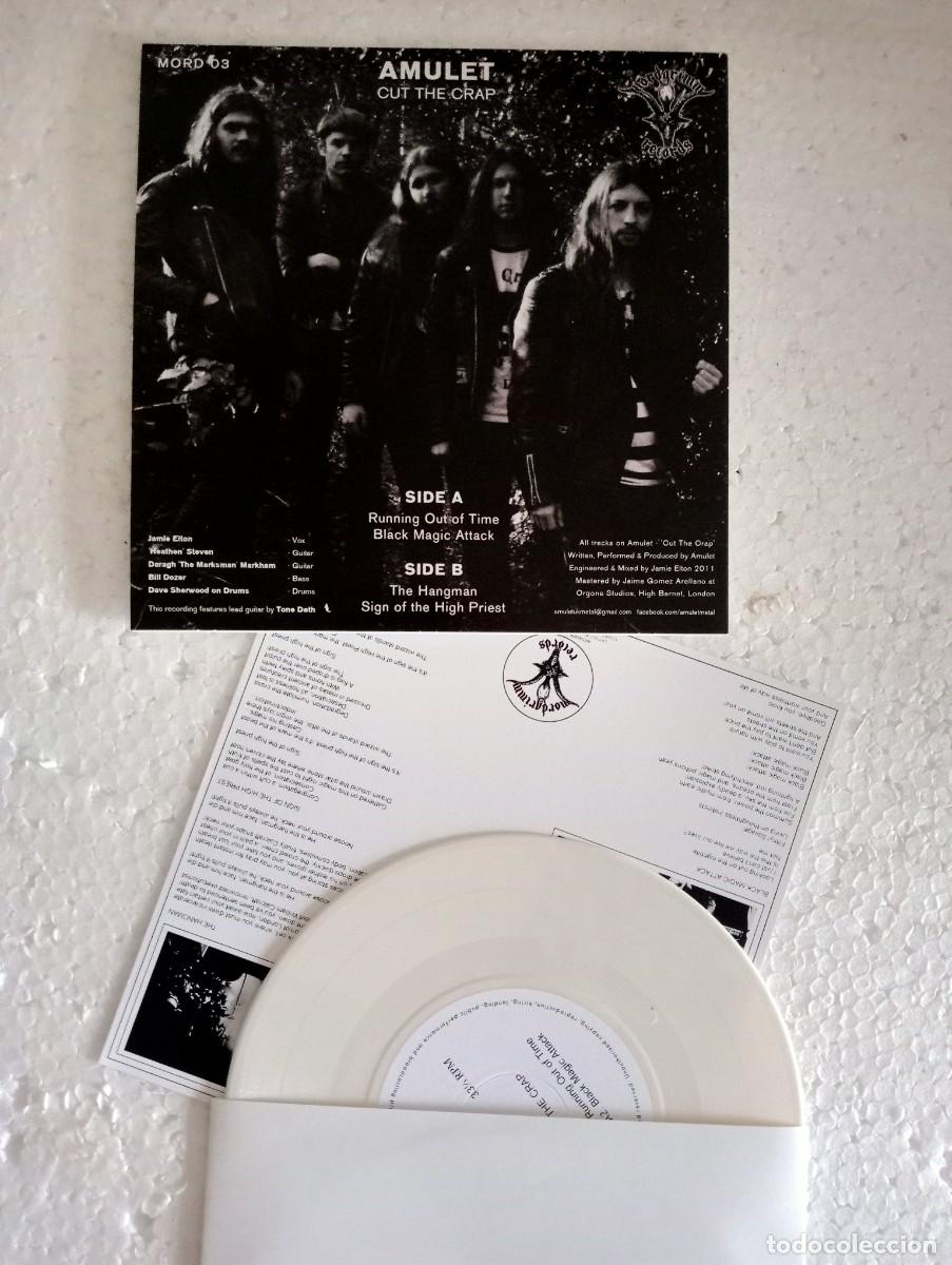 Discos de vinilo: Amulet - Cut The Crap (7&rdquo;, EP, Whi) UK 2012 - Foto 2