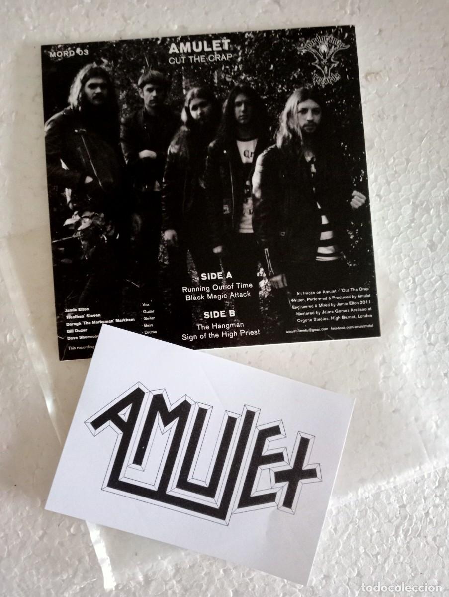 Discos de vinilo: Amulet - Cut The Crap (7&rdquo;, EP, Whi) UK 2012 - Foto 3