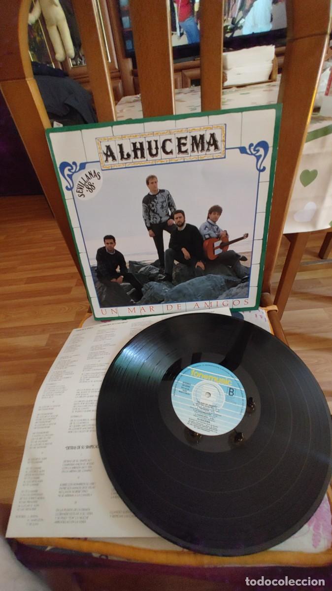 Discos de vinilo: ALHUCEMA-LP UN MAR DE AMIGOS - Foto 1
