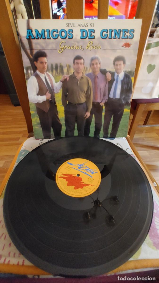 Discos de vinilo: AMIGOS DE GINES-LP GRACIAS ROCIO - Foto 1