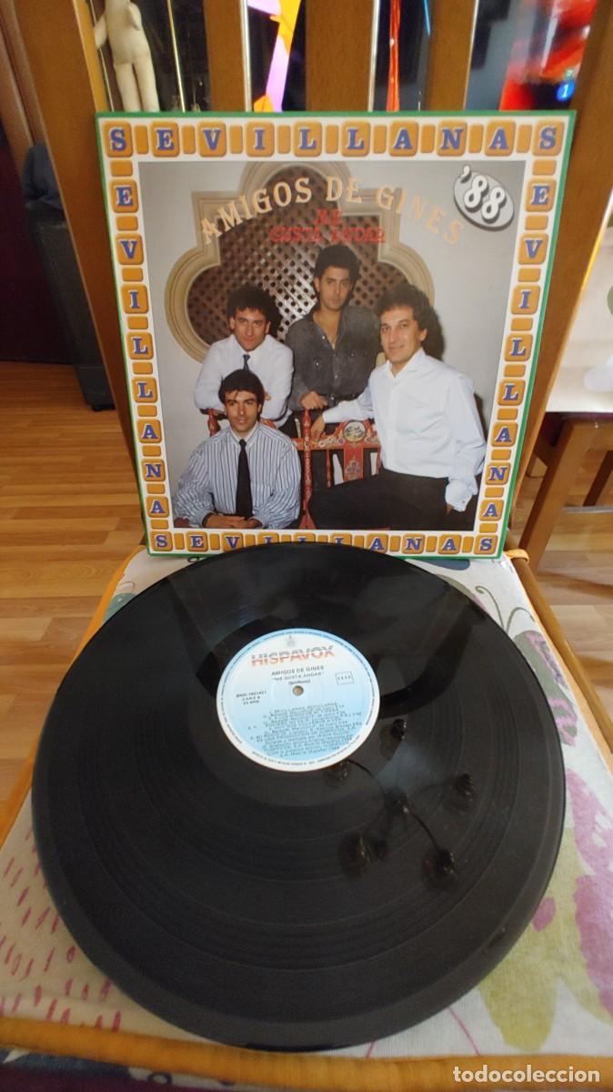 Discos de vinilo: AMIGOS DE GINES-LP ME GUSTA ANDAR - Foto 1