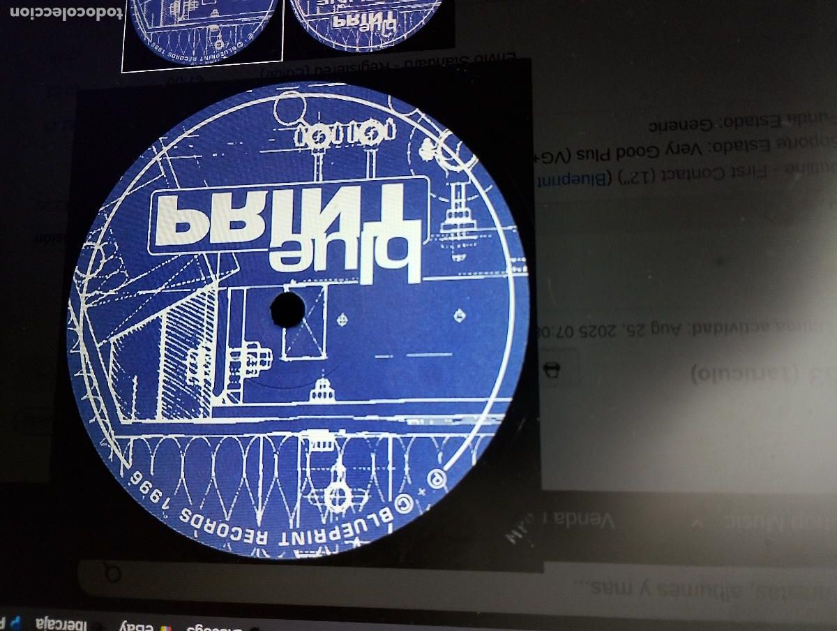 Discos de vinilo: Outline &ndash; First Contact 1996 uk, Electronic Techno - Foto 6