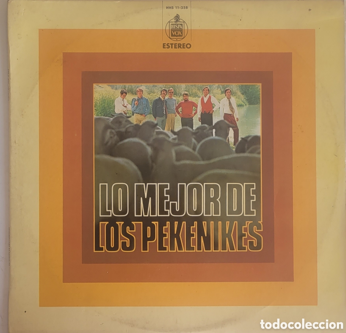 Discos de vinilo: LP LOS PEKENIKES LO MEJOR DE - Foto 1