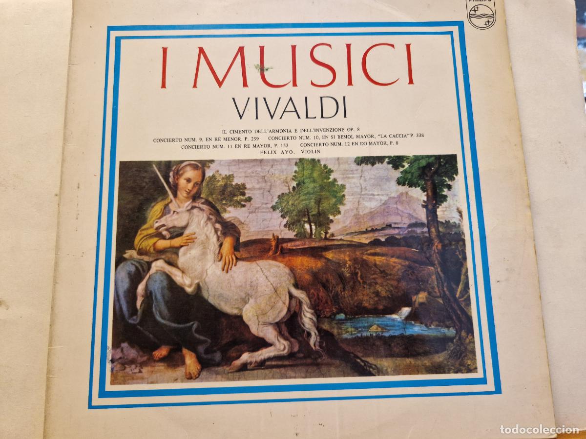 Discos de vinilo: SINGLE. I MUSICI. VIVALDI. CONCIERTOS - Foto 1