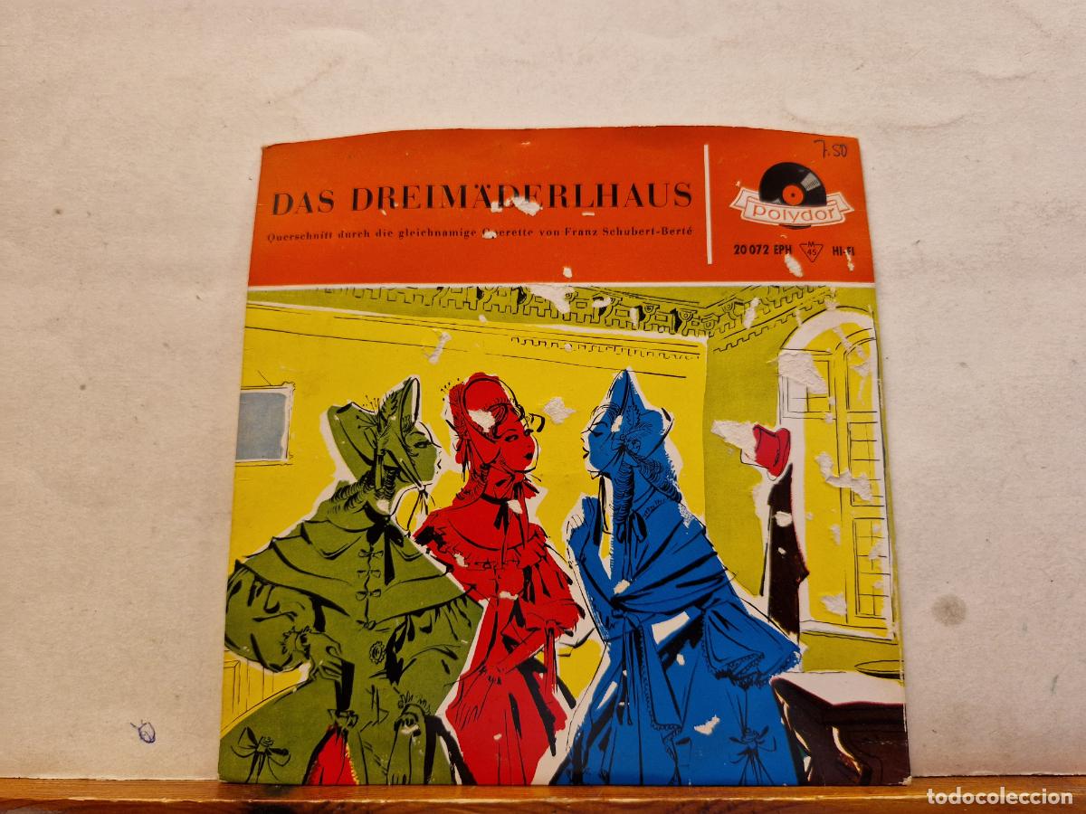Discos de vinilo: SINGLE. DAS DREIMADERLHAUS. - Foto 1