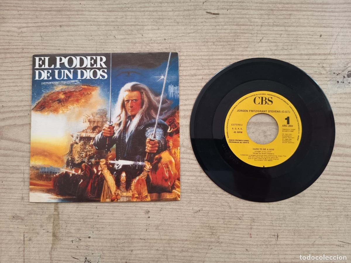 Discos de vinilo: El Poder De Un Dios - B.S.O. - Single Promocional - Single - Foto 1
