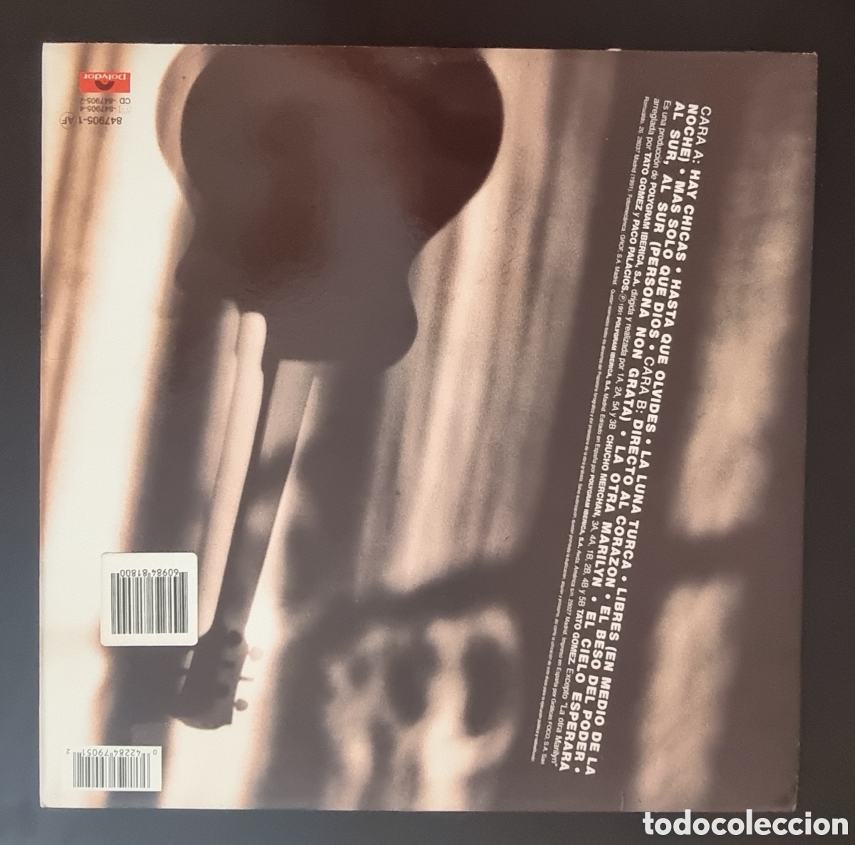 Discos de vinilo: MIGUEL RIOS-DIRECTO AL CORAZ&Oacute;N 1991 - Foto 2