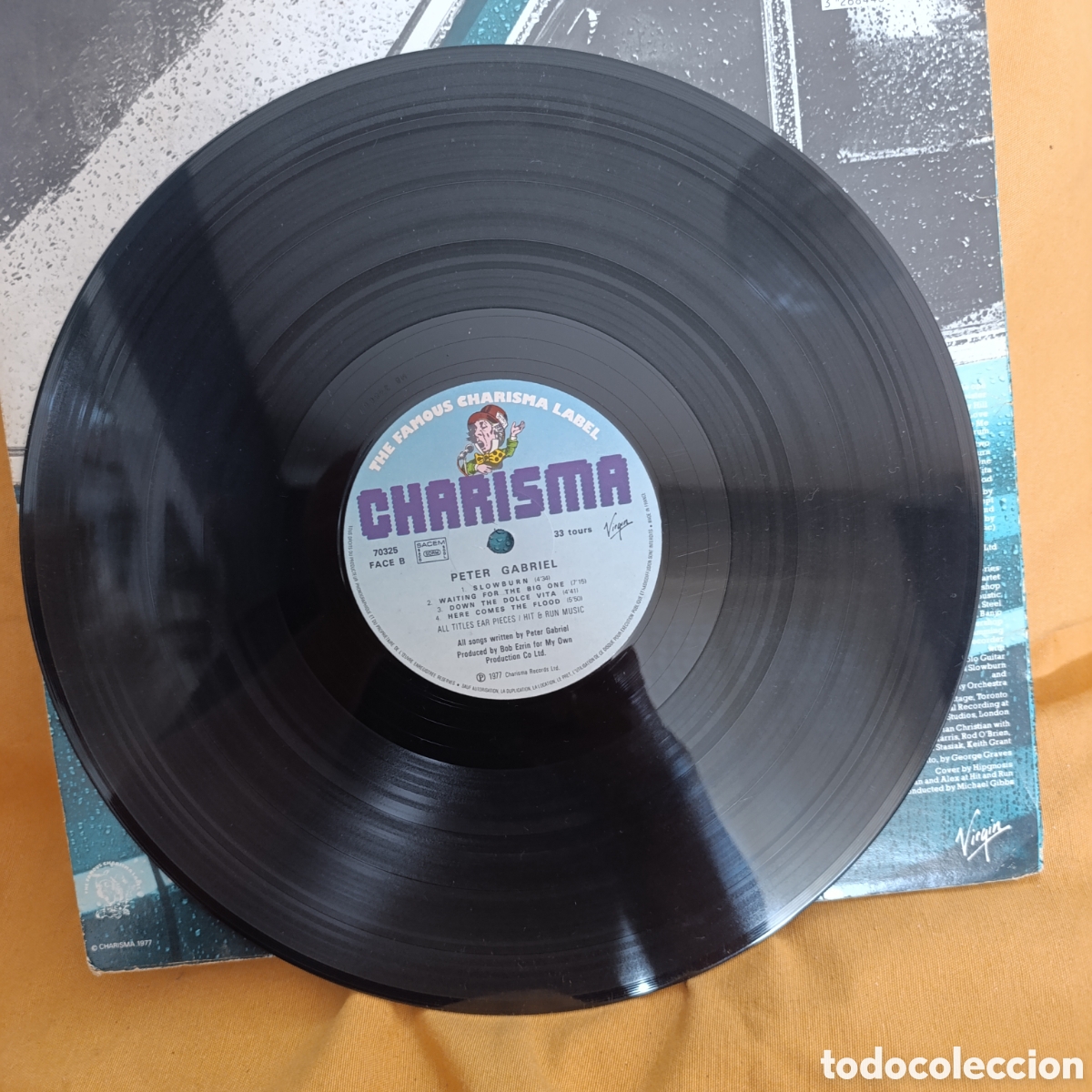 Discos de vinilo: Peter Gabriel&nbsp;&ndash;&nbsp;Peter Gabriel ,lp vinilo,A&ntilde;o 1977 - Foto 3
