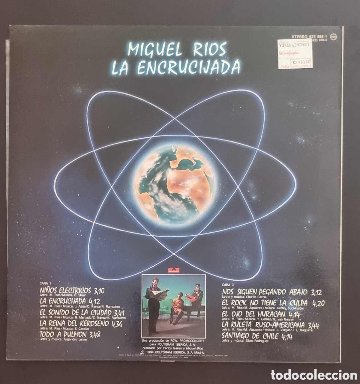 Discos de vinilo: MIGUEL R&Iacute;OS - LA ENCRUCIJADA LP - Foto 2