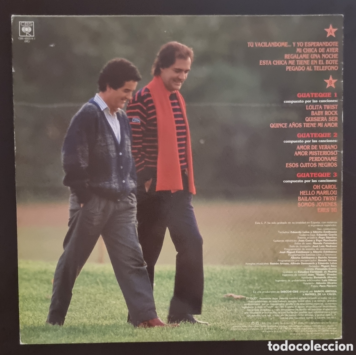 Discos de vinilo: DUO DINAMICO - LP 1986 13 CANCIONES - Foto 2