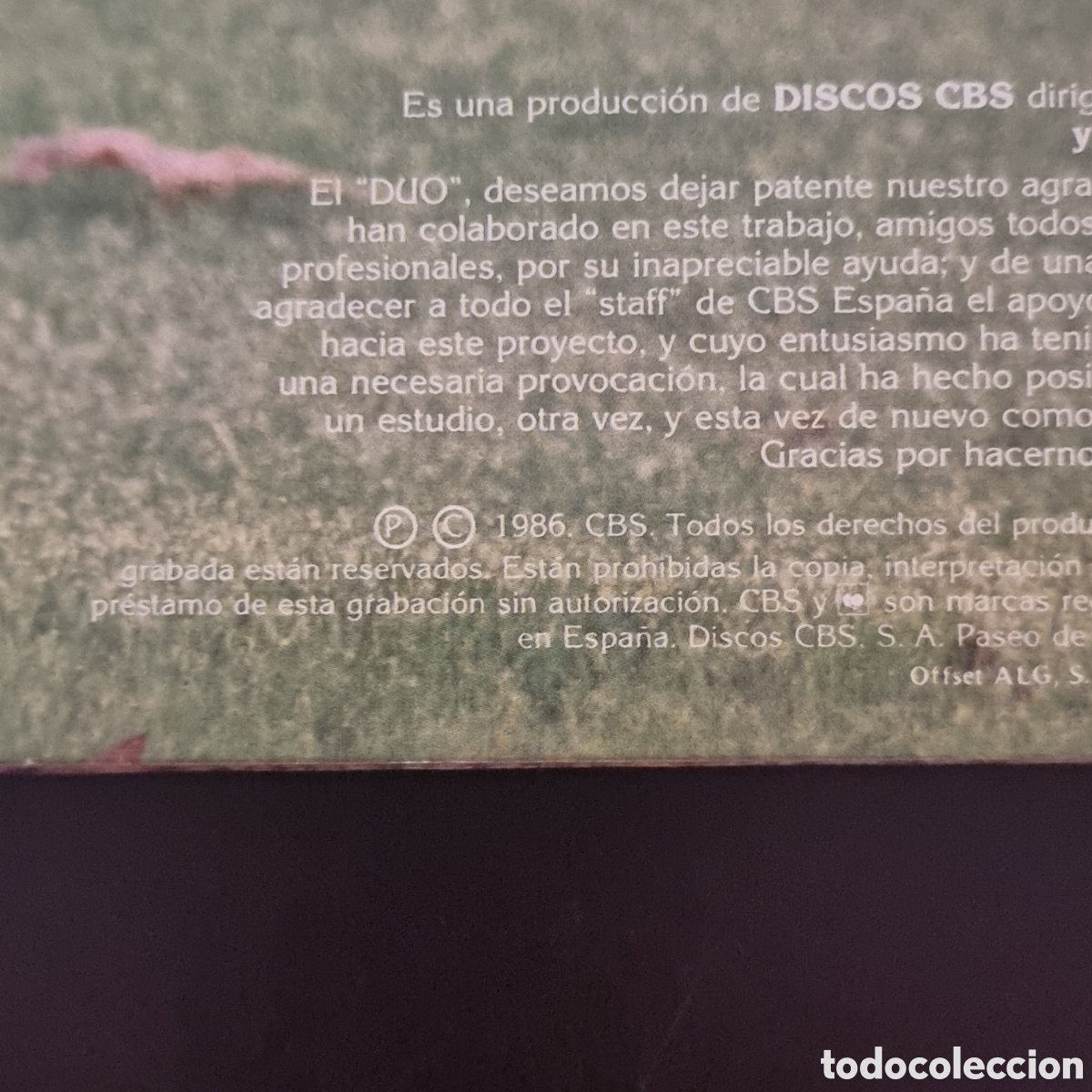 Discos de vinilo: DUO DINAMICO - LP 1986 13 CANCIONES - Foto 3