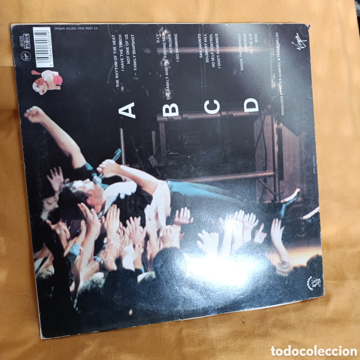 Discos de vinilo: Peter Gabriel, Plays Life, doble LP,A&ntilde;o 1983 - Foto 2