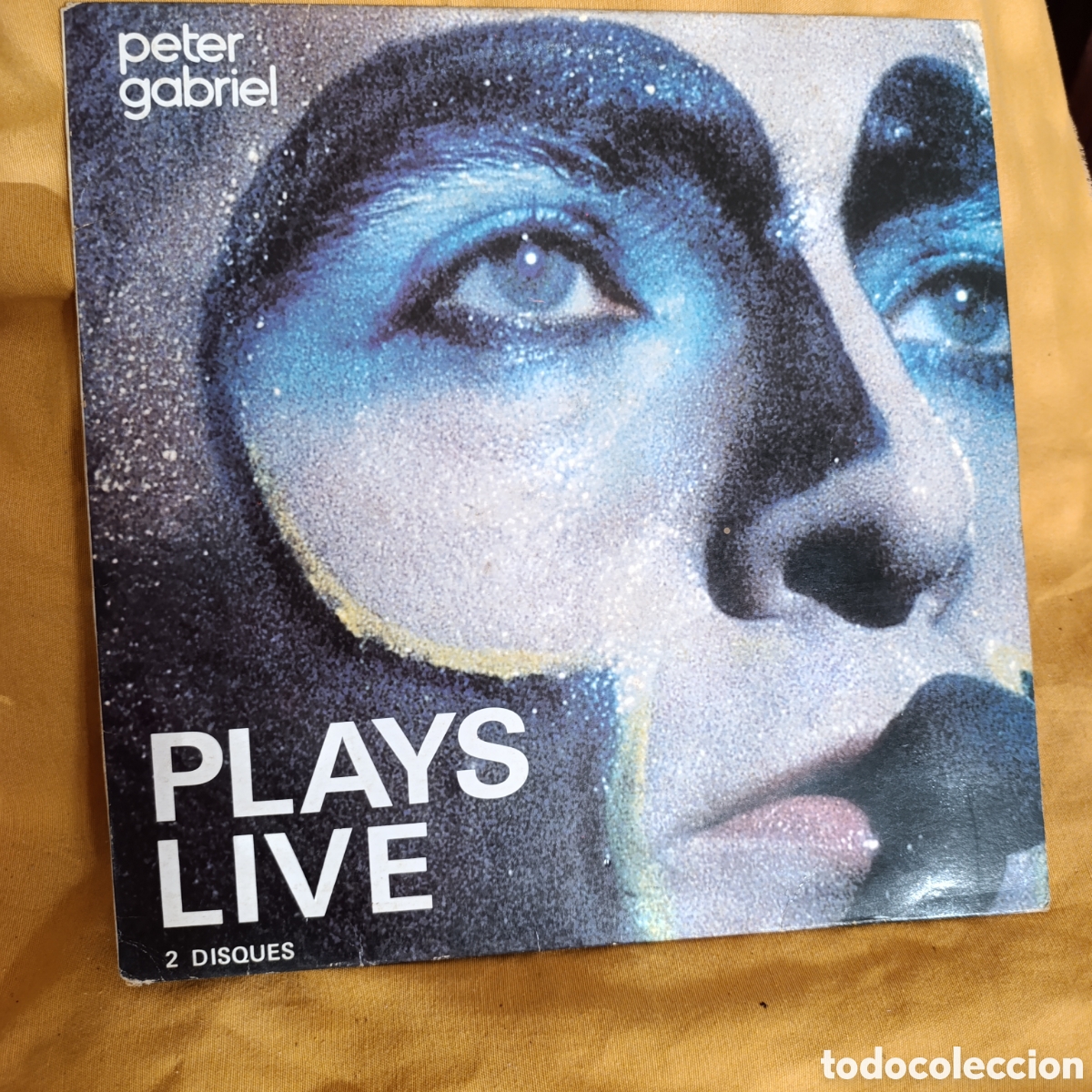 Discos de vinilo: Peter Gabriel, Plays Life, doble LP,A&ntilde;o 1983 - Foto 1