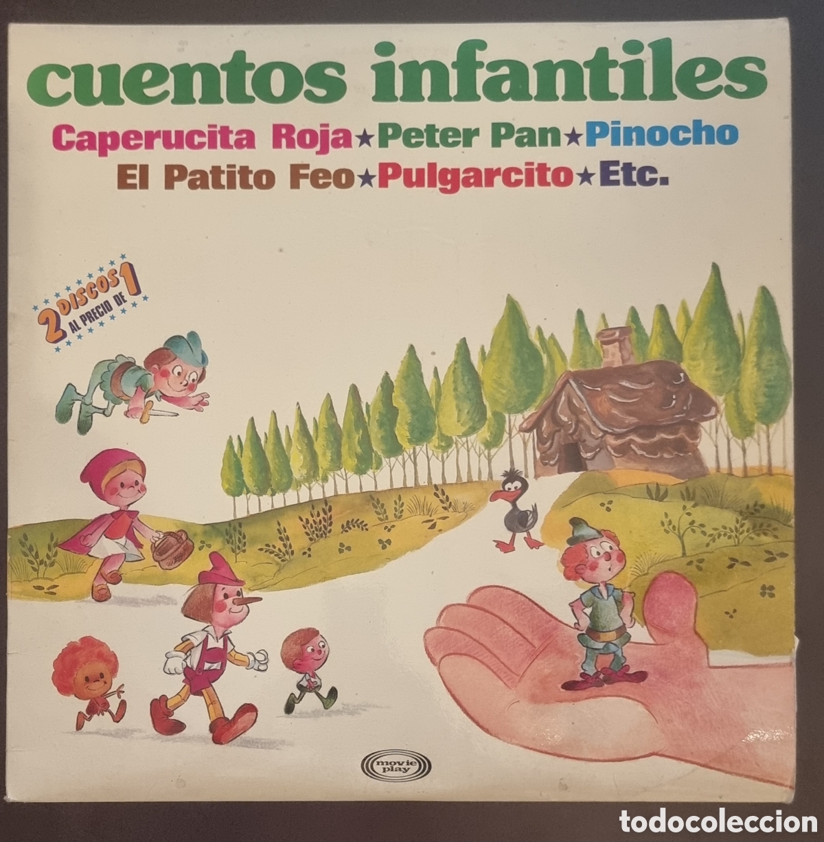 Discos de vinilo: DISCO - CUENTOS INFANTILES - DOBLE LP. - Foto 1
