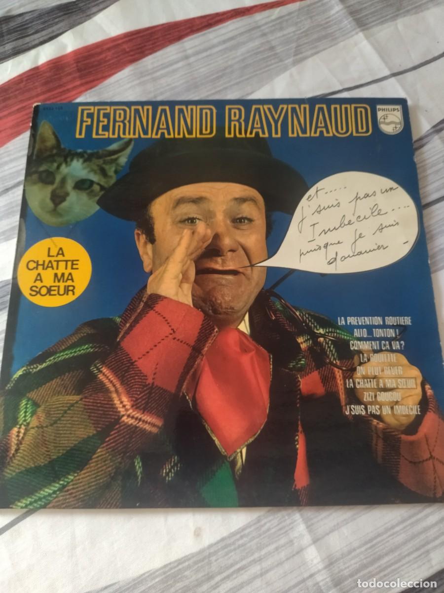 Discos de vinilo: Fernand Raynaud &lrm;&ndash; Jsuis Pas Un Imb&eacute;cile Label - Foto 1