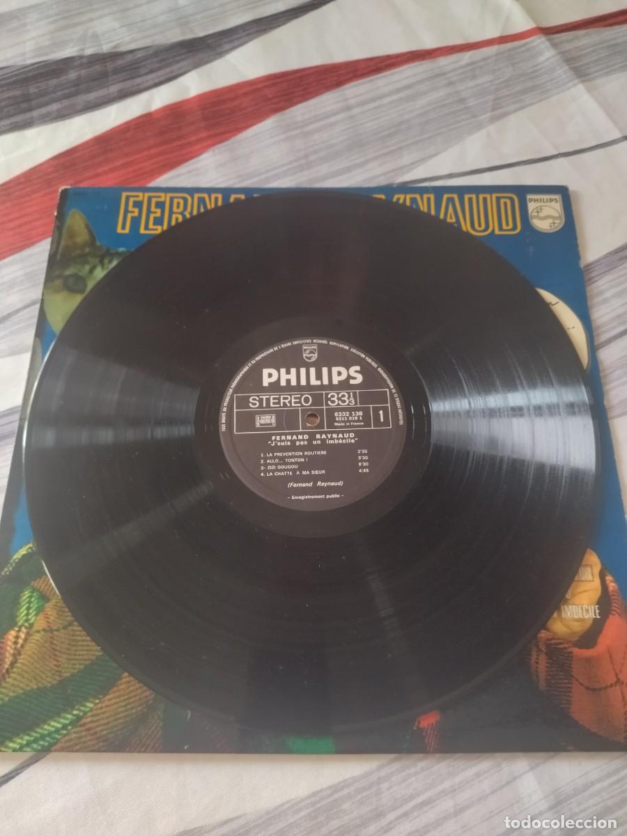 Discos de vinilo: Fernand Raynaud &lrm;&ndash; Jsuis Pas Un Imb&eacute;cile Label - Foto 3