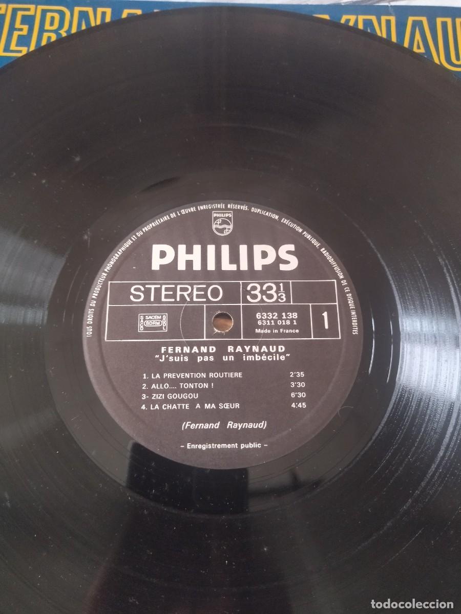 Discos de vinilo: Fernand Raynaud &lrm;&ndash; Jsuis Pas Un Imb&eacute;cile Label - Foto 4