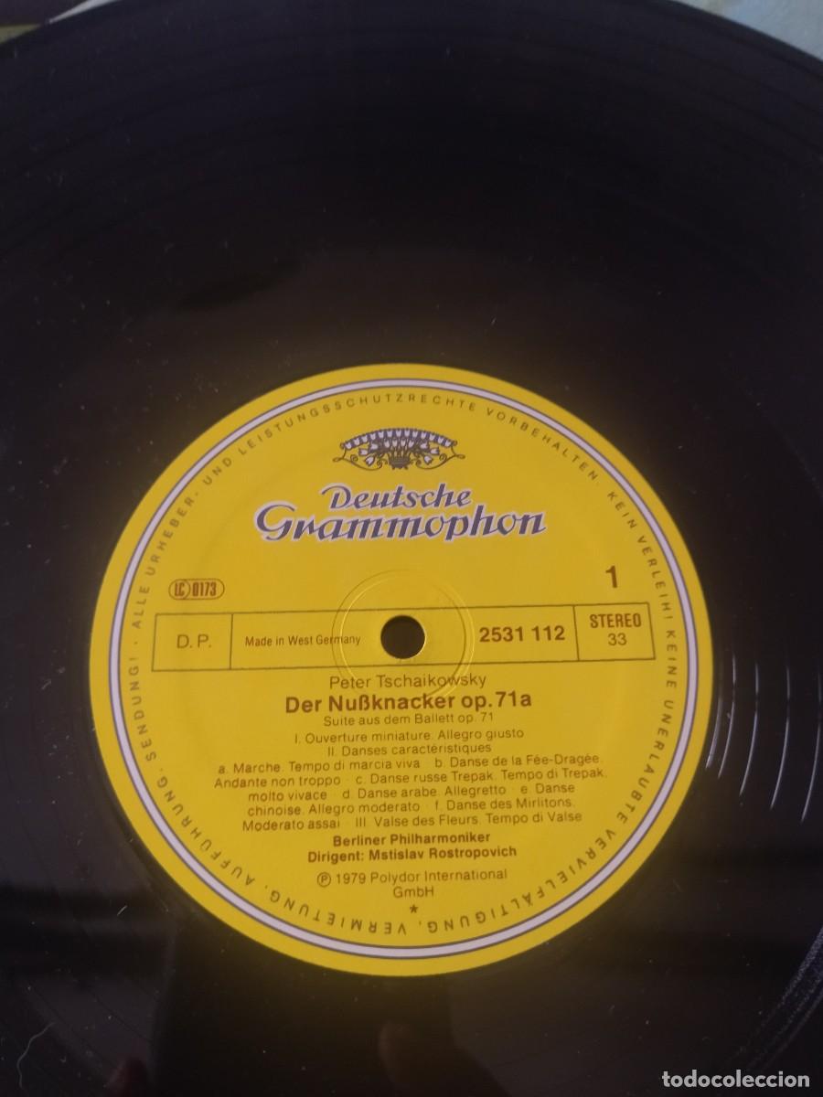 Discos de vinilo: TCHAIKOVSKY SUITES DE BALLET 1 ROSTROPOVICH - Foto 4