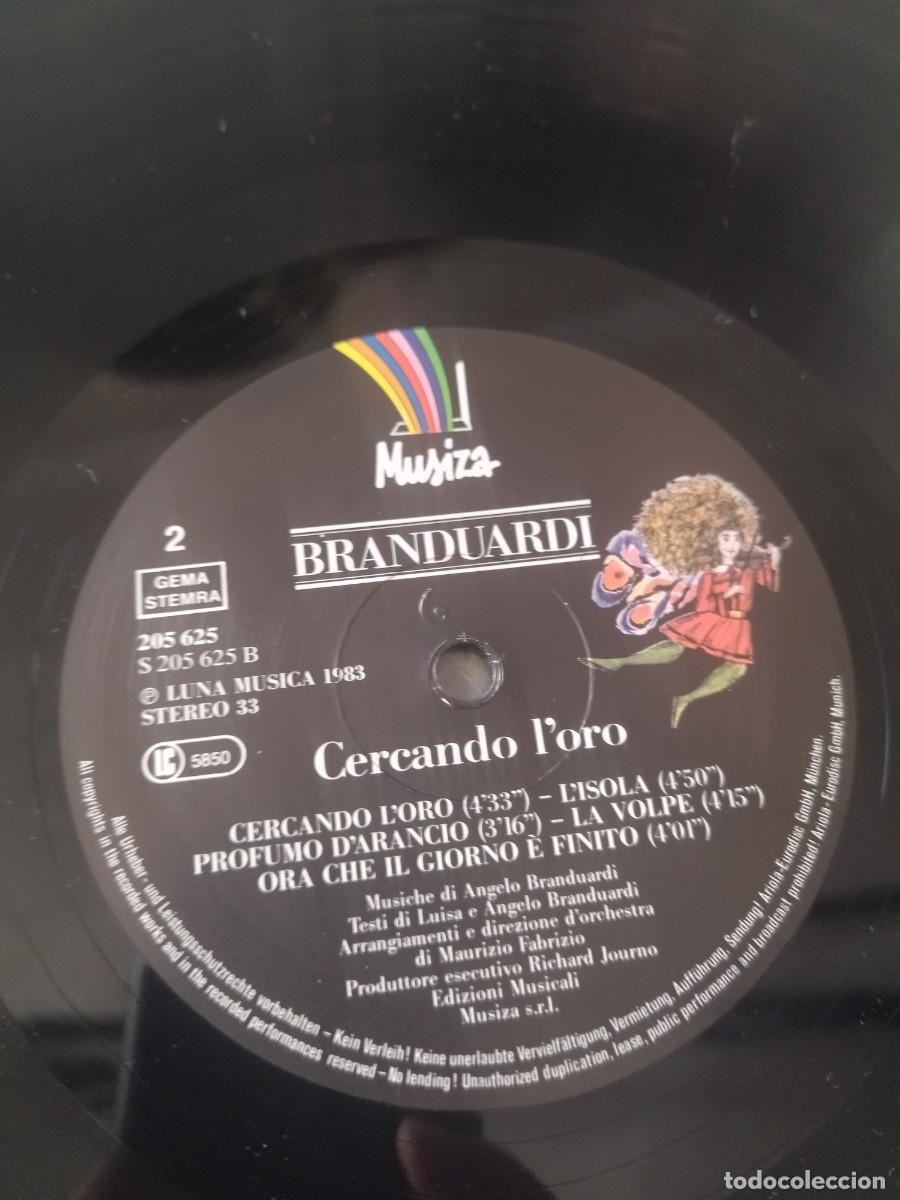 Discos de vinilo: Angelo Branduardi &ndash; Cercando LOro - Foto 6