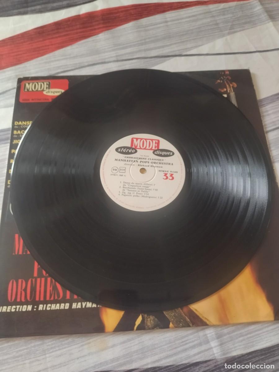 Discos de vinilo: manhattan pops orchestra embrasement classique - Foto 3