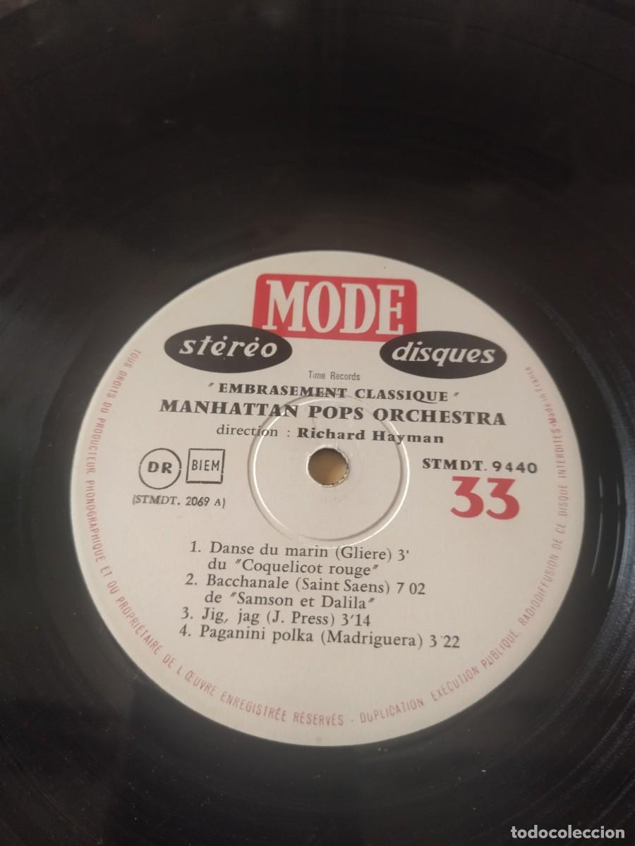 Discos de vinilo: manhattan pops orchestra embrasement classique - Foto 4